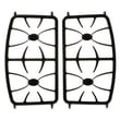 Grate Burner for GE JGP989BC4BB - Part WB30X43487
