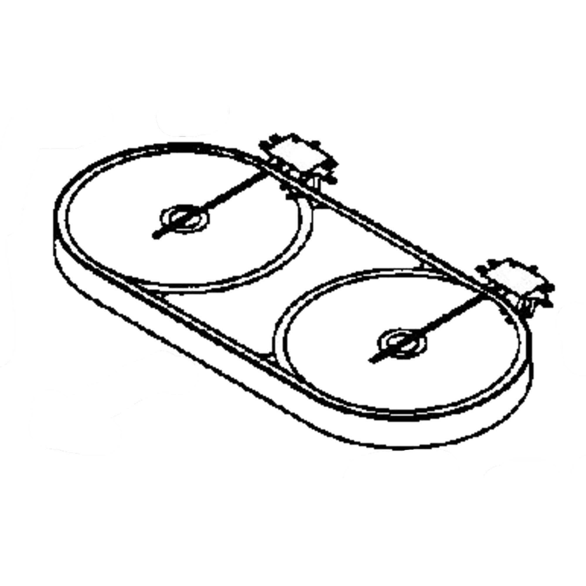 Part #wb30X43560, Range Surface Bridge Element Kit (Replaces Wb30T10093)
