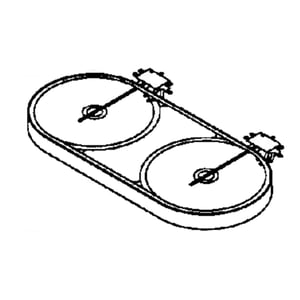 Range Surface Bridge Element Kit (replaces Wb30t10093) WB30X43560