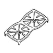 Range Surface Burner Grate for GE JGB920BEC4BB - Part WB31K10055