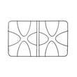 Cooktop Burner Grate