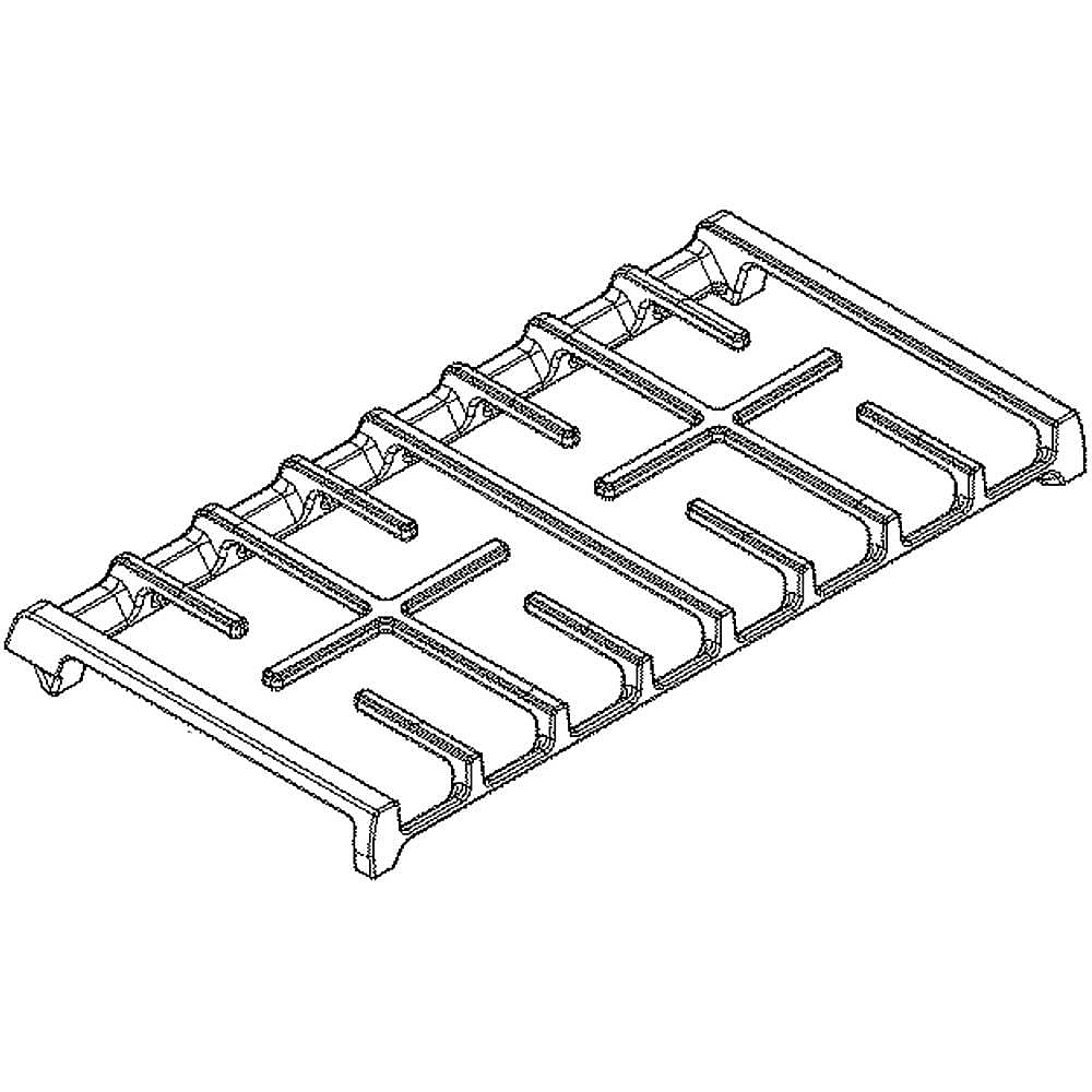 GE Part #wb31X28754, Grate Assembly | 20.00 x 10.30 x 1.70