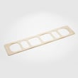 Cooktop Glass Control Panel Seal for Kenmore 91132055590 - Part WB32K5045