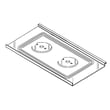Burner Pan L WB32X10055