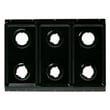 Black Maintop for GE ZDP366NT2SS - Part WB32X39854