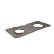 Range Drip Pan, Right (taupe) for GE JGBP33BEH2BB - Part WB34K10015