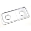 Range Drip Pan, Left (chrome) for GE LGB356BEA2AD - Part WB34K10024