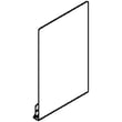 Hinge Deflec for Hotpoint RGA724EK1WH - Part WB34K10076