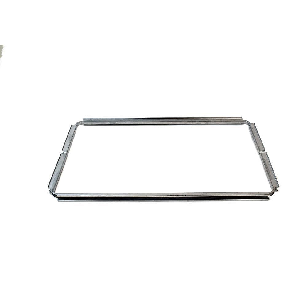 Part #wb34K10141, Range Oven Door Inner Glass Bracket / 23.40 x 15.90 x 4.30