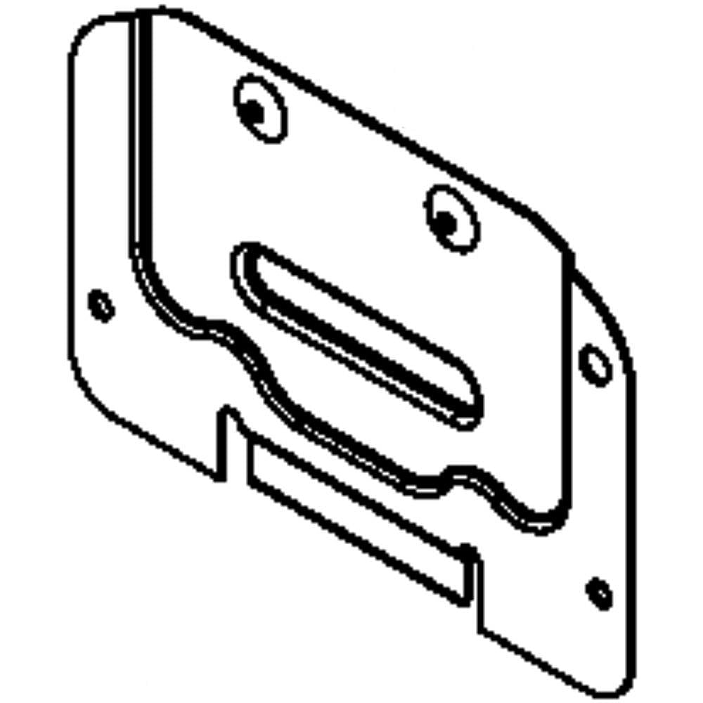 Part #wb34X20970, Cover Plate / 8.00 x 7.50 x 1.00