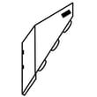 Cover Side D for GE JGS650DEF2BB - Part WB34X21700