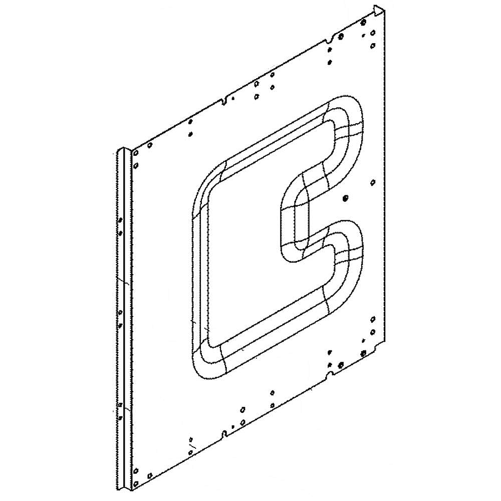 Part #wb34X21913, Retainer Insert / 26.20 x 19.60 x 2.40