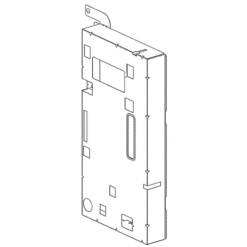 GE Part #wb34X25382, Control Bracket | 12.80 x 13.40 x 4.40