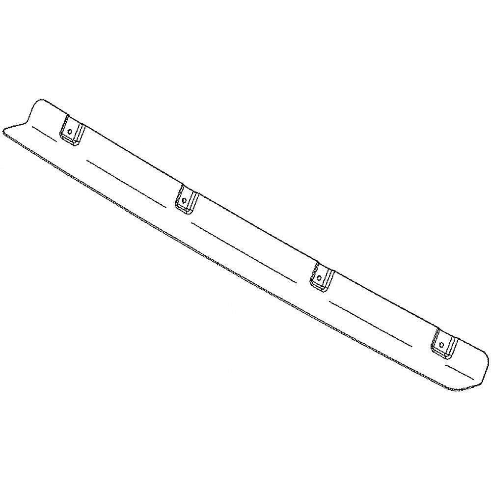 Part #wb34X25717, Backguard / 27.00 x 3.60 x 3.50