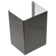 Black Stainless Upper Duct Cover for GE JVW5361BJ1TS - Part WB34X31491