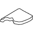 Oven Insulation for Hotpoint RGA724EK1WH - Part WB35K10070