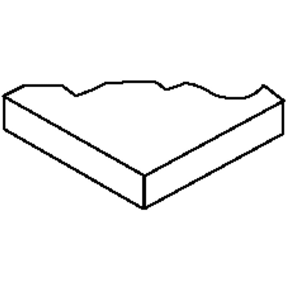 Photo of Part #wb35K10073, Insulation from Repair Parts Direct