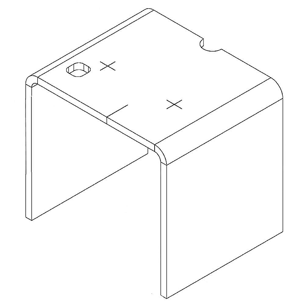 Part #wb35T10175, Tub Insulation / 21.00 x 21.00 x 4.70