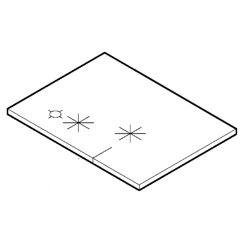 Part #wb35T10183, Tub Insulation / 9.00 x 13.70 x 2.90