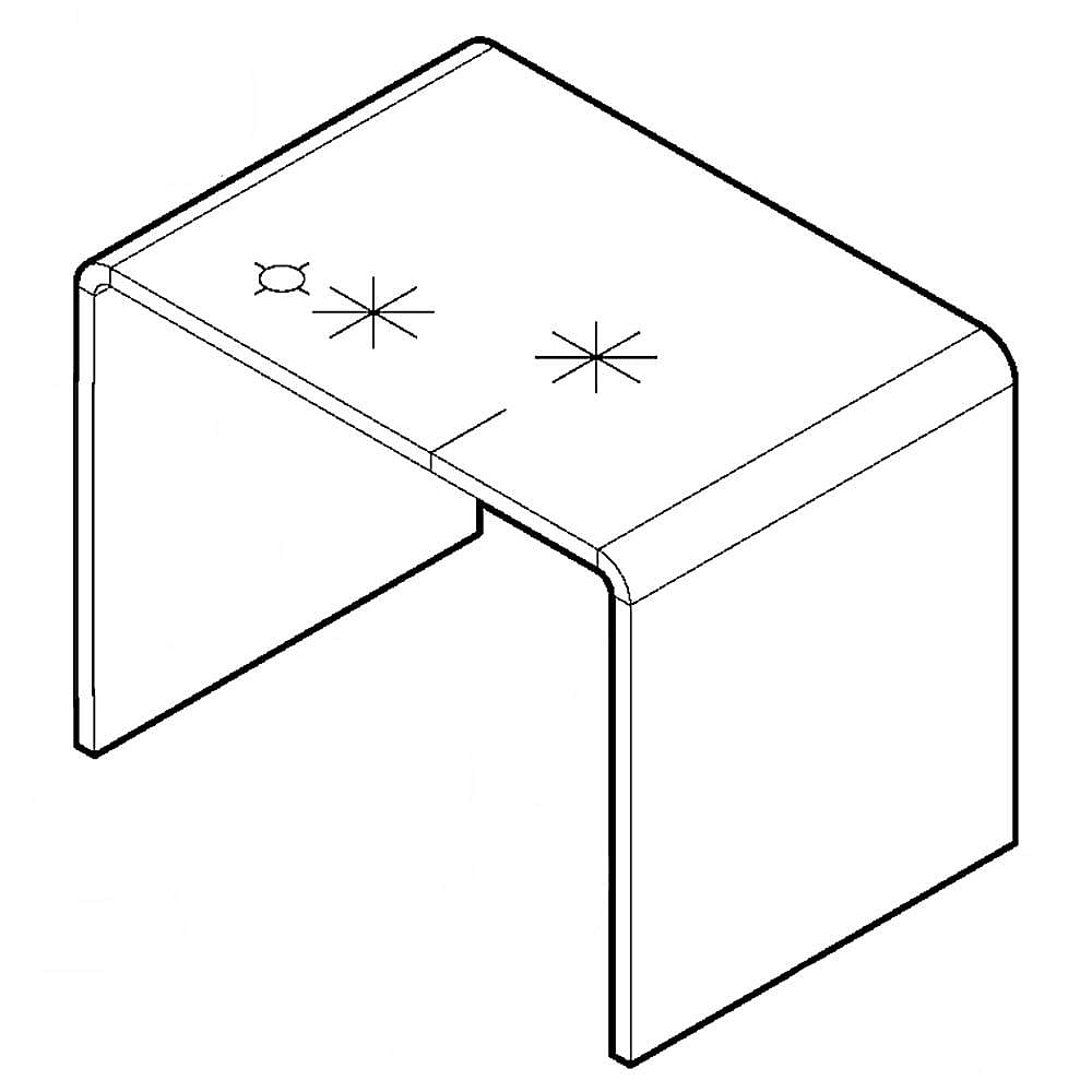 Part #wb35T10186, Oven Insulation / 23.00 x 22.50 x 5.20