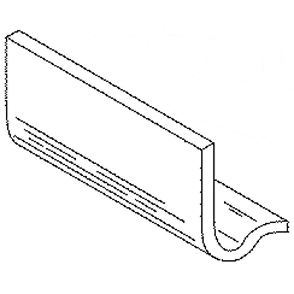 GE Part #wb35X25588, Convex Insulation | 14.00 x 9.50 x 0.30
