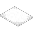Oven Bottom for GE JB645FK8DS - Part WB35X29568