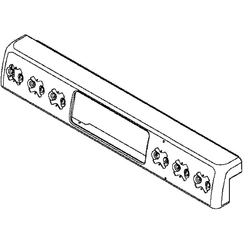 Part #wb36K10920, Range Manifold Panel / 32.80 x 10.40 x 5.90
