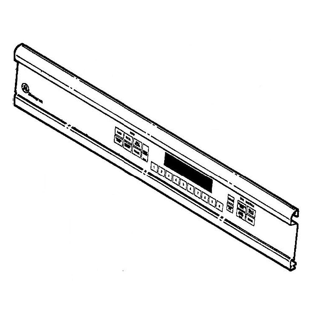 Part #wb36K5655, Wall Oven Control Panel (White)