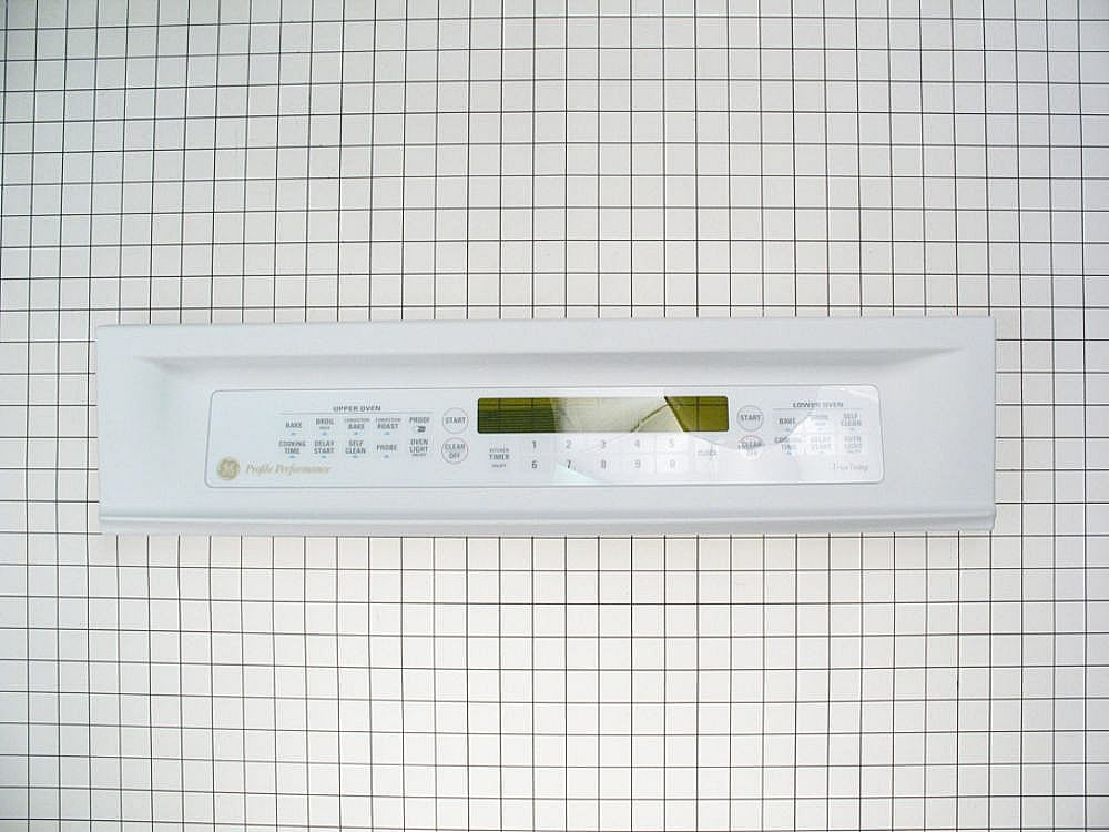 Photo of Wall Oven Control Panel (White) from Repair Parts Direct