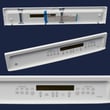 Range Oven Control Board And Overlay (white) for GE JTP45CD1CC - Part WB36T10470