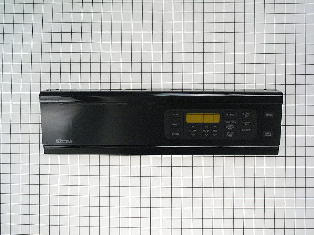 Photo of Wall Oven Control Panel (Black) from Repair Parts Direct