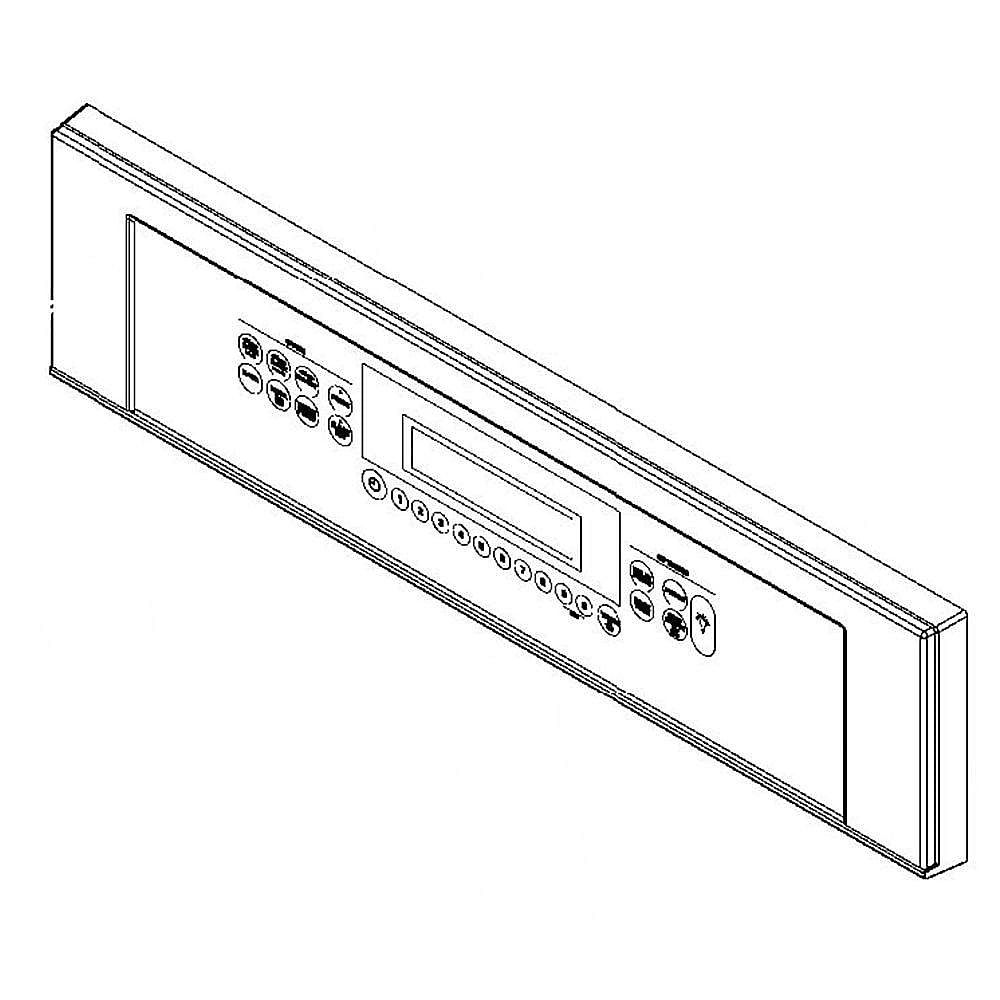 Part #wb36T11138, Wall Oven Control Panel / 32.90 x 10.30 x 4.30