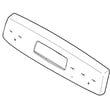Range Control Panel Assembly (stainless) for GE JB655ST2SS - Part WB36T11337