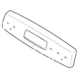 Range Control Panel for GE JB850ST1SS - Part WB36T11346