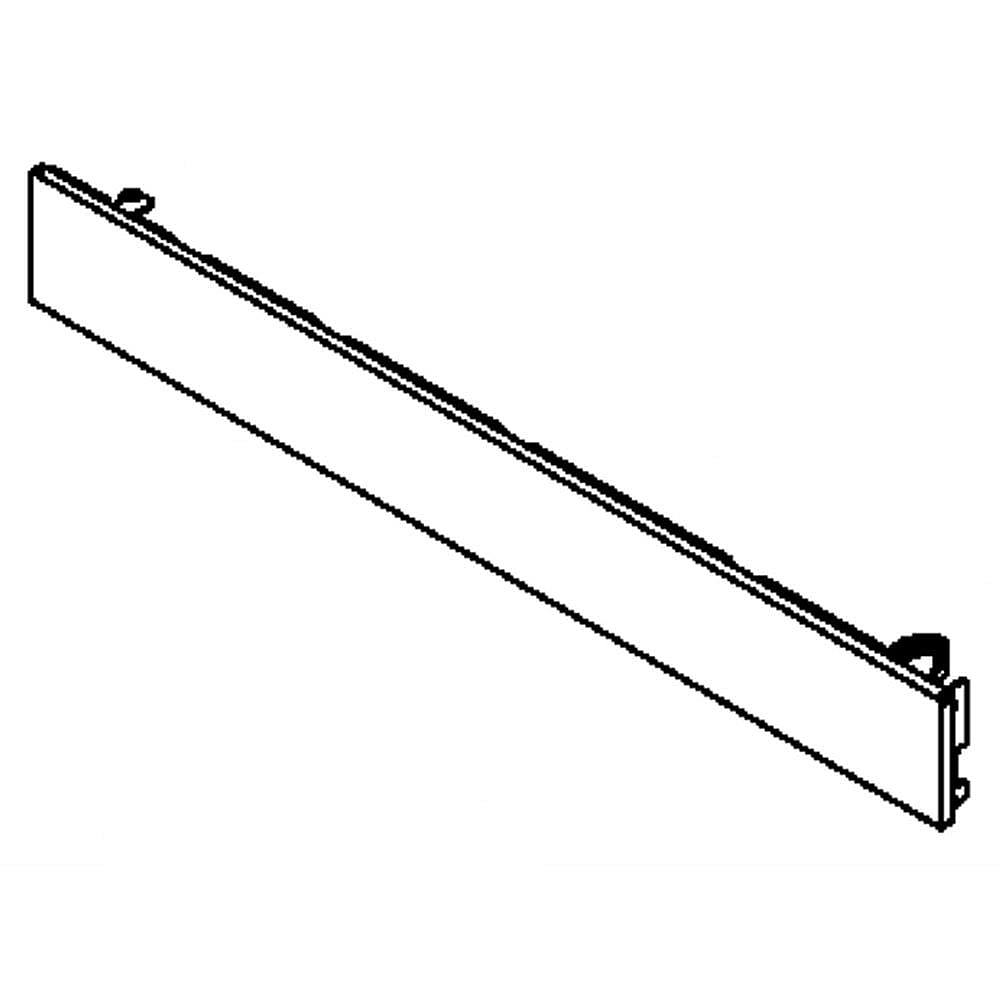 GE Part #wb36X10184, Microwave Vent Grille Cover | 38.70 x 3.60 x 3.20