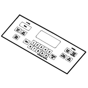 Range Membrane Switch WB36X20063