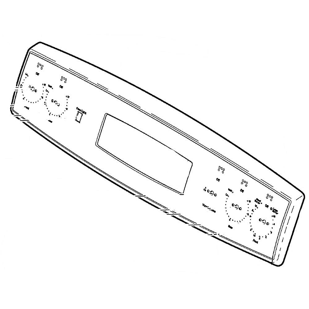GE Part #wb36X20092, Trim Overlay | 32.90 x 10.50 x 4.80