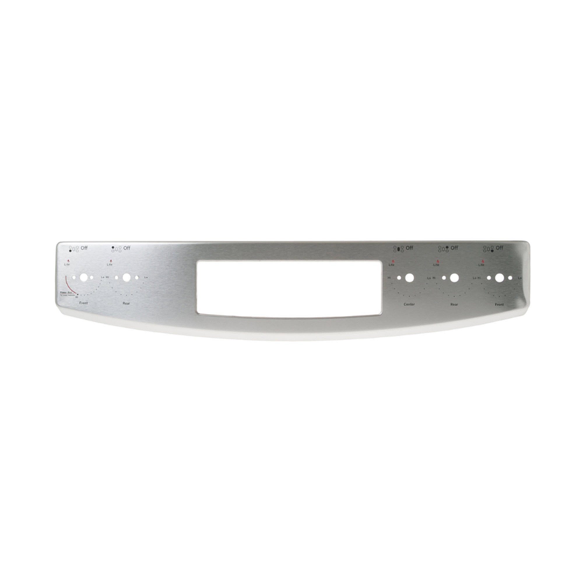 Part #wb36X20593, Range Manifold Panel / 33.00 x 10.50 x 6.10