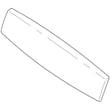 Hotpoint Control Trim for GE JGB450DEK1WW - Part WB36X21594
