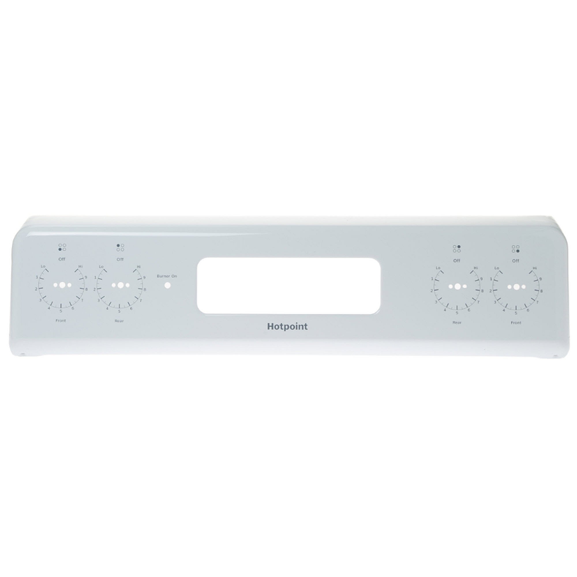 Hotpoint Part #wb36X22806, Control Trim | 33.00 x 10.70 x 6.00