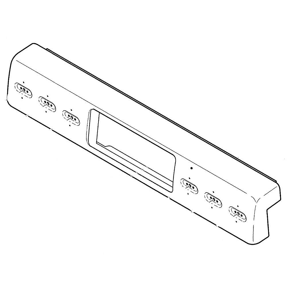 Part #wb36X23068, Range Manifold Panel / 33.00 x 10.40 x 6.00