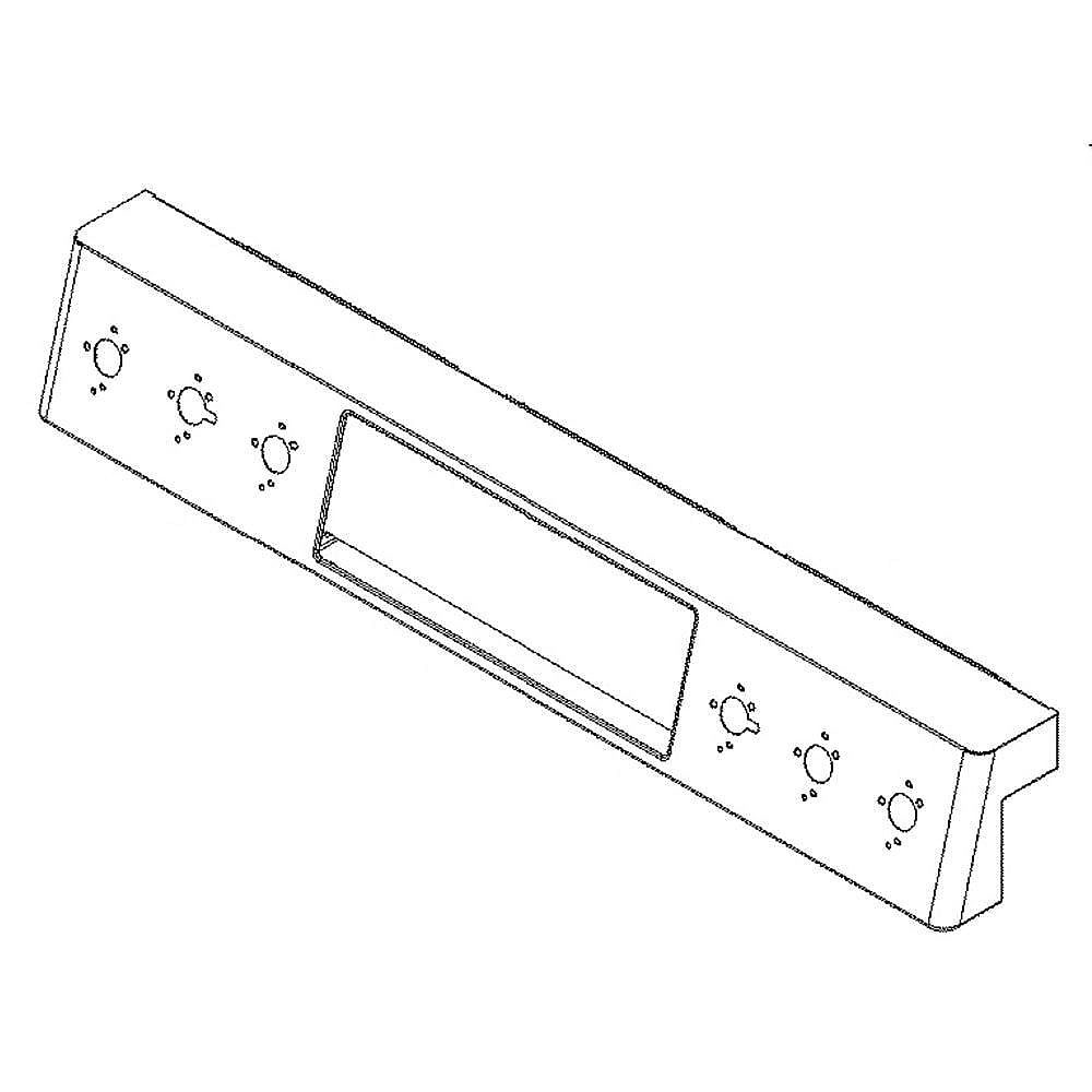GE Part #wb36X31634, Ran Control Panel | 1.00 x 1.00 x 1.00