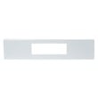 White Backguard Range for GE JGB660DP1WW - Part WB36X37979