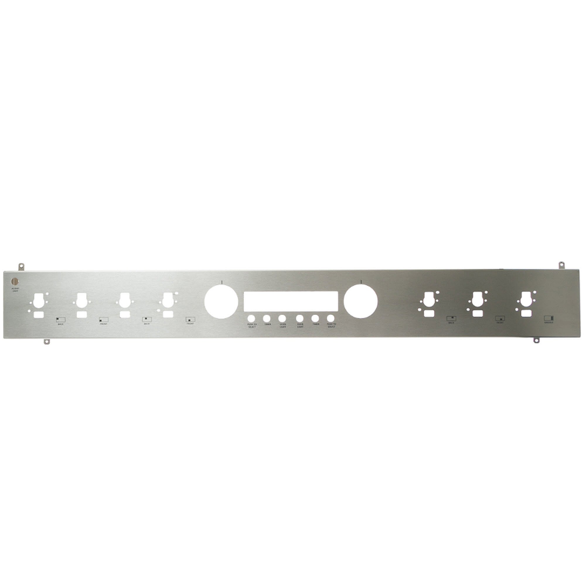 Photo of Part #wb36X39805, Stainless Control Panel 48 from Repair Parts Direct