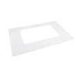 Range Oven Door Outer Panel (white) for GE JBP75WY1 - Part WB36X5793