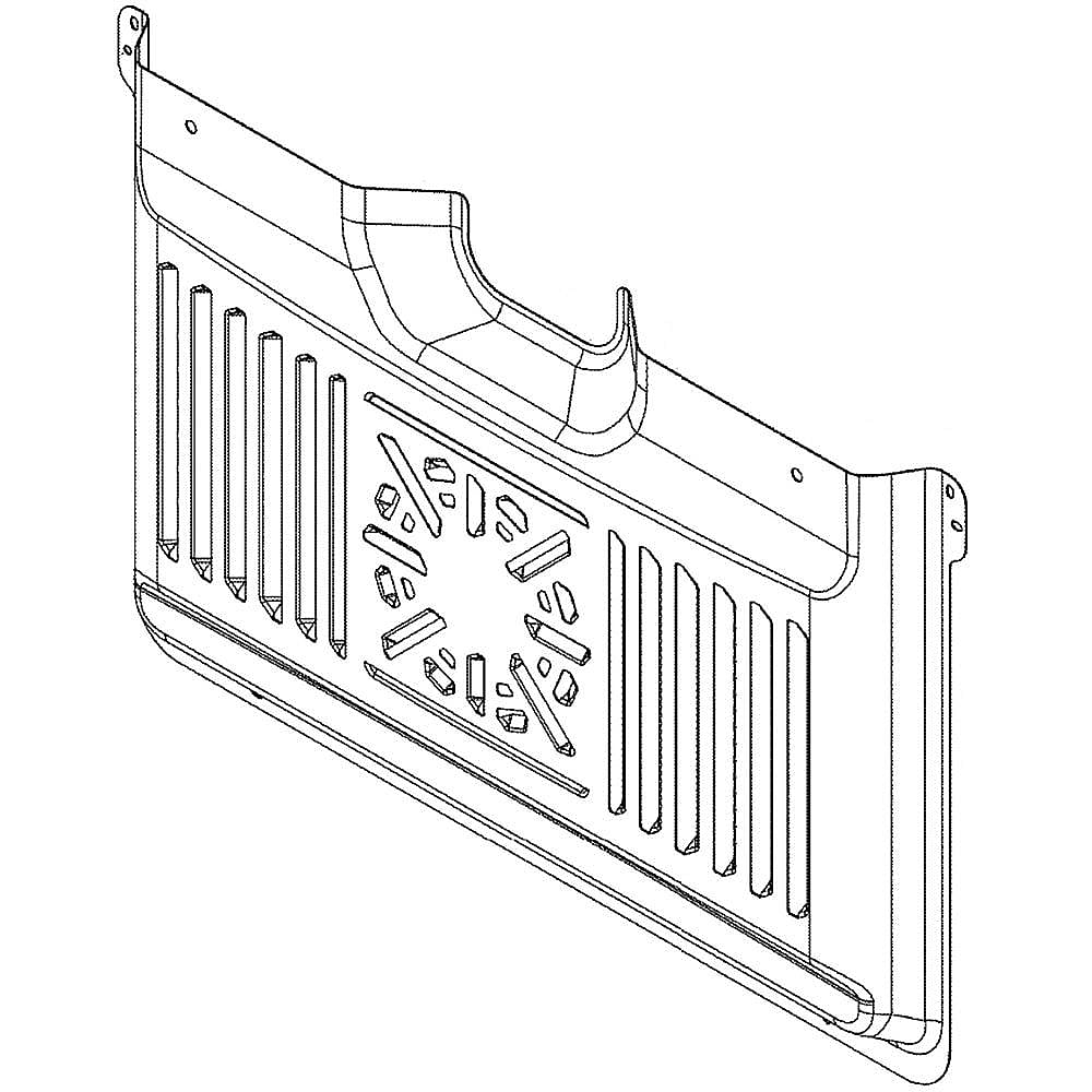 Part #wb37T10023, Convection Cover / 30.30 x 15.50 x 2.80