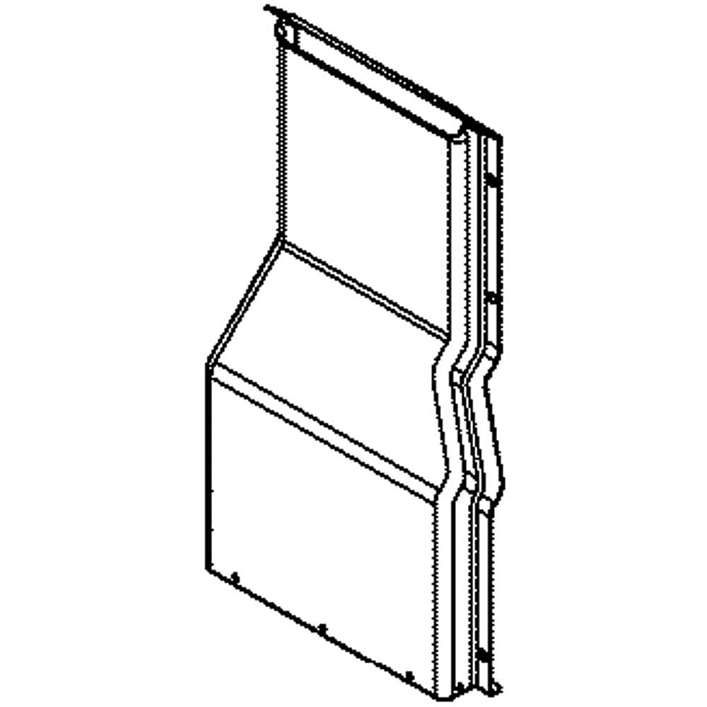 GE Part #wb38K10037, Vent Assembly | 18.60 x 10.00 x 3.60