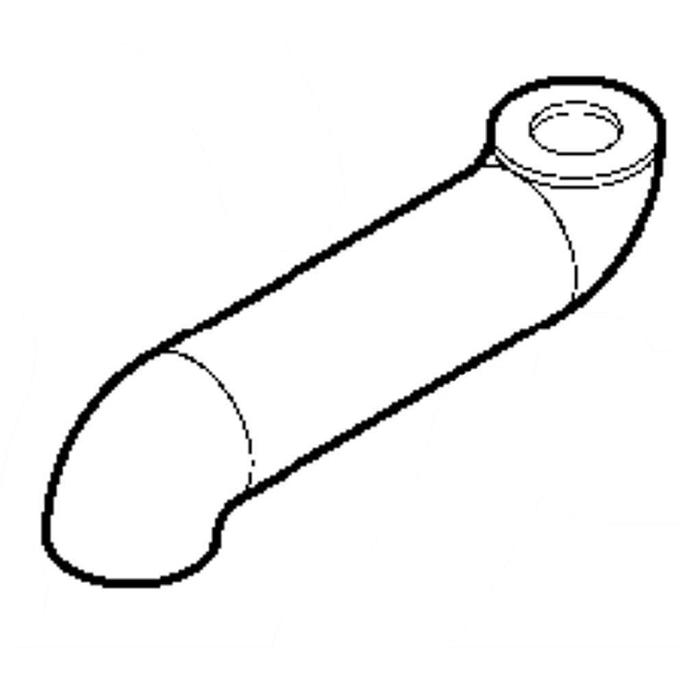 Part #wb38T10027, Vent Tube / 16.90 x 5.50 x 4.30