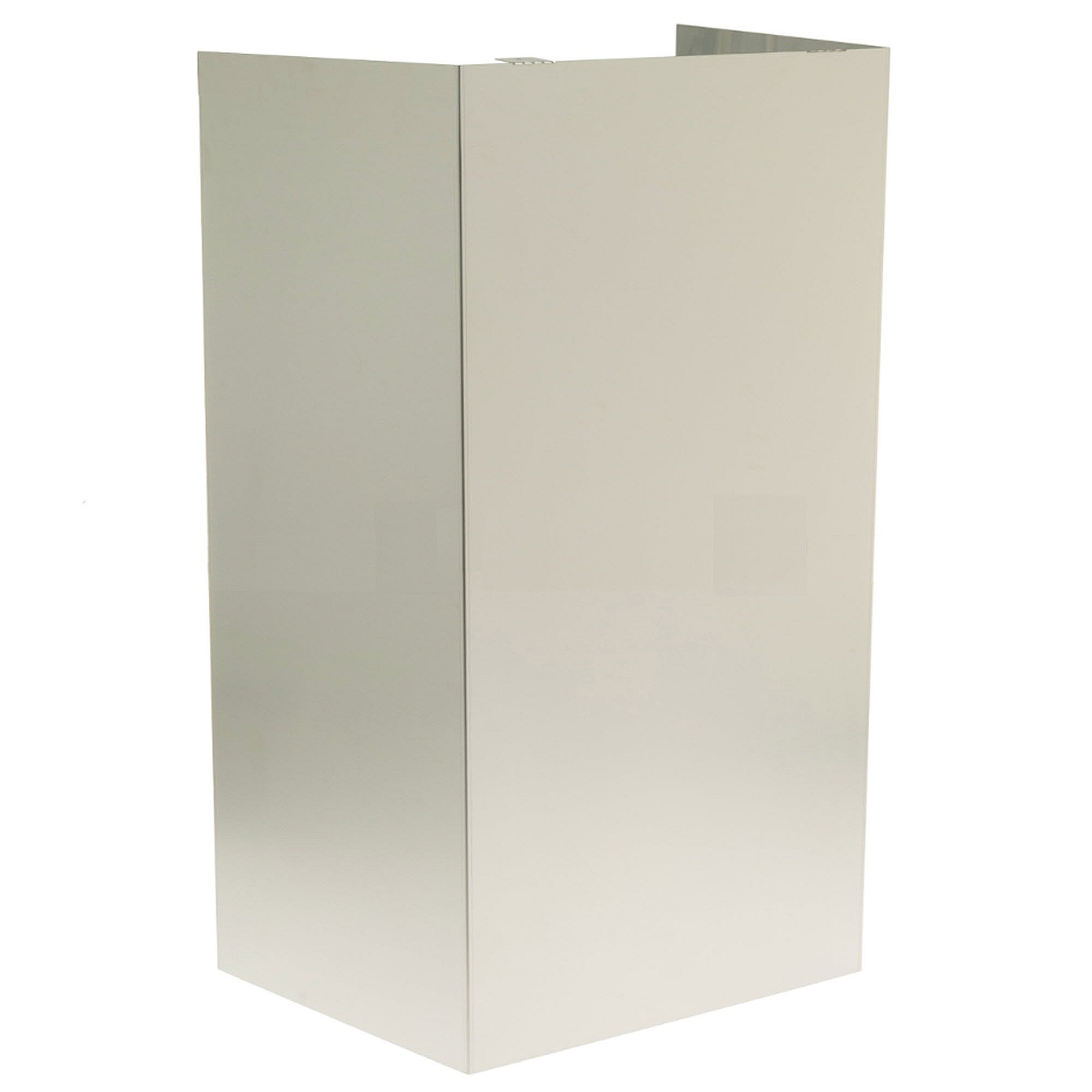Part #wb38X10120, Range Hood Flue Cover, Lower / 38.30 x 22.40 x 20.80