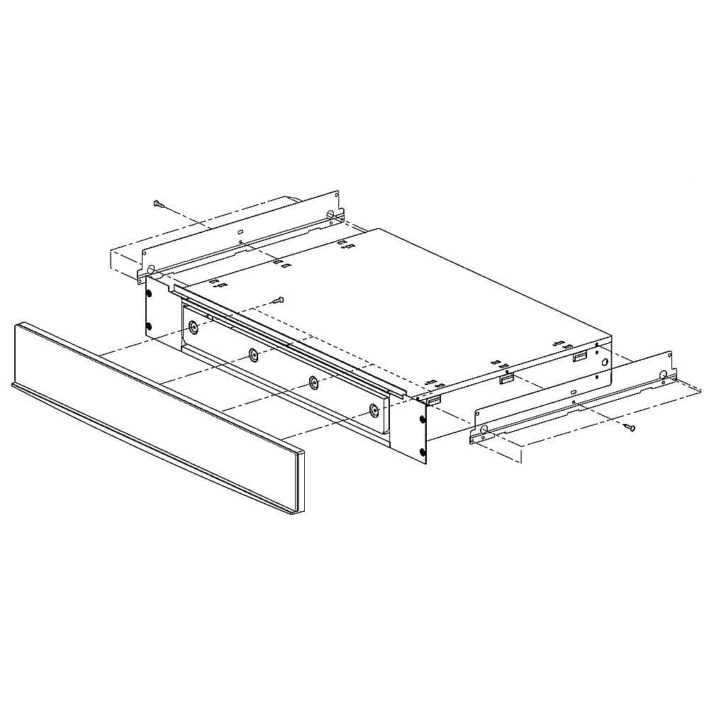 Part #wb39X10022, Support | 18.50 x 2.80 x 0.80